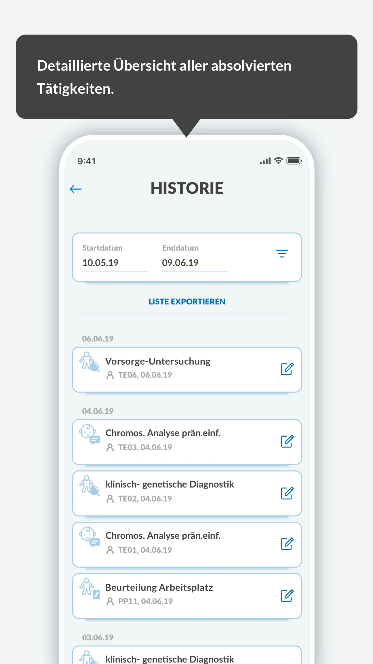 MEDIsteps screenshot